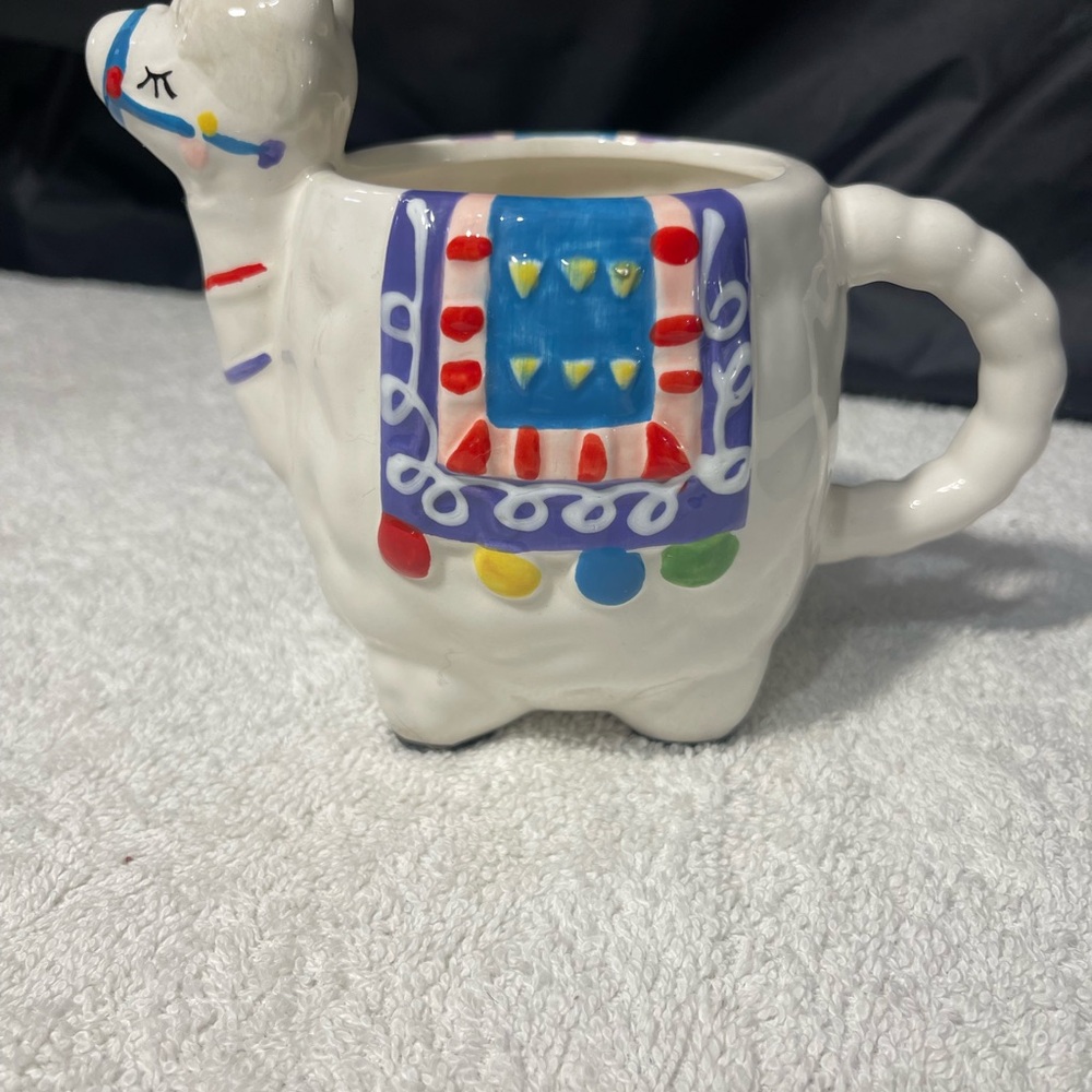 Colorful Llama Ceramic Mug